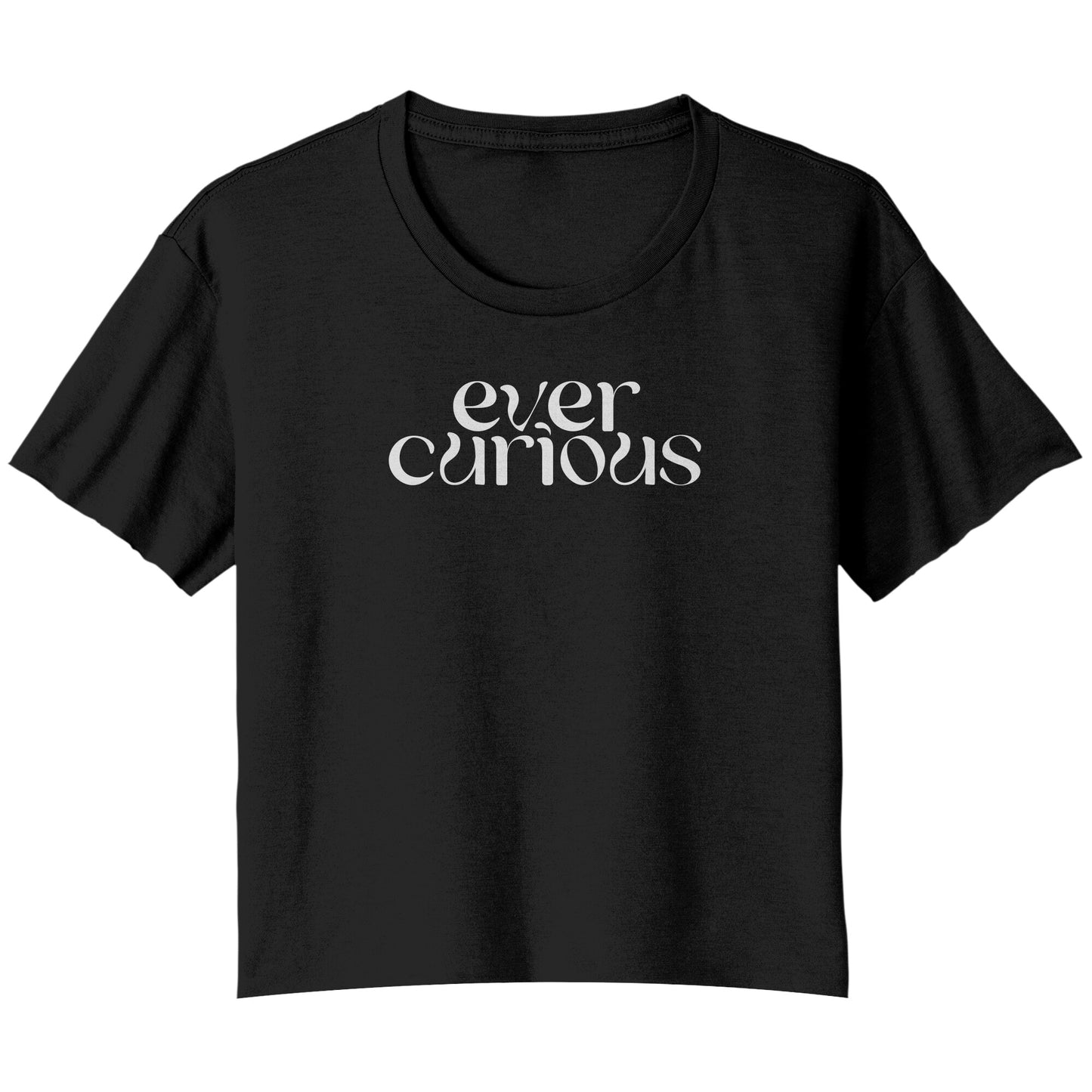 Evercurious – Women's Flowy Crop T-Shirt