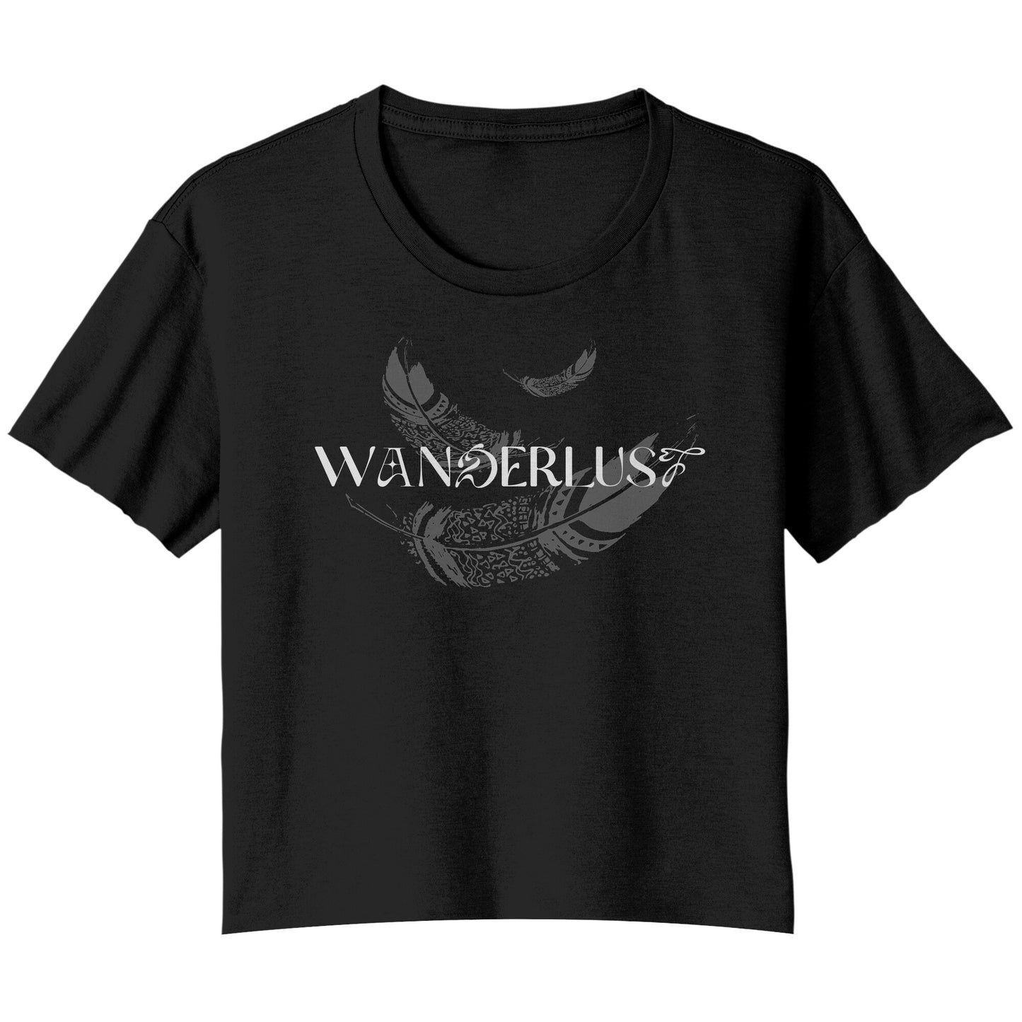 Wanderlust - Women's Flowy Crop Top