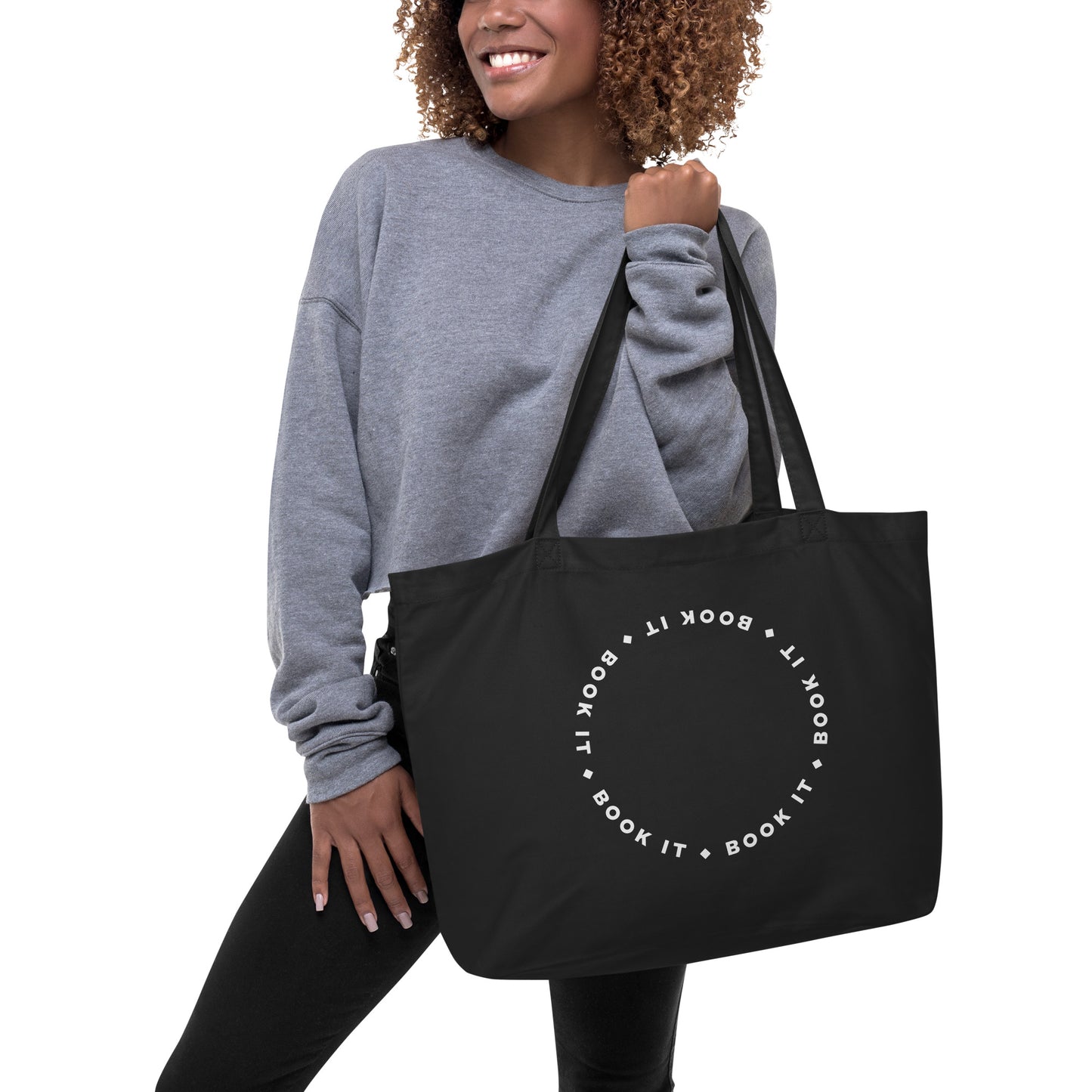 Book It – Large Organic Tote Bag